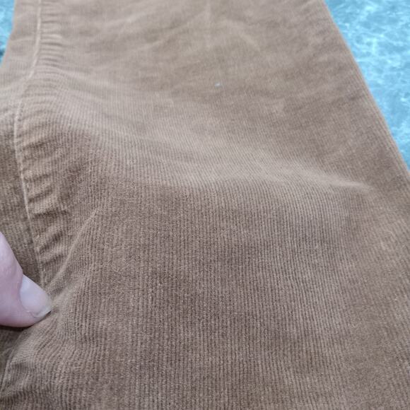 Kut From the Kloth Women's Tan Corduroy Pants Mid-Rise Straight Stretch Size 8 - Picture 3 of 16